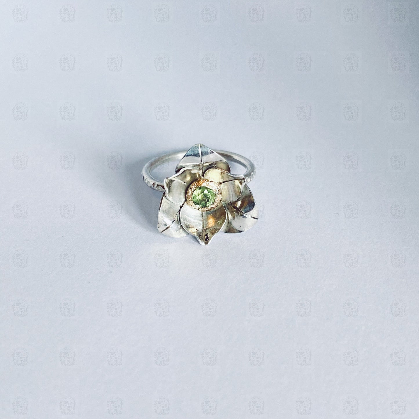 Crocus Ring, Rings, Small Dog Silver