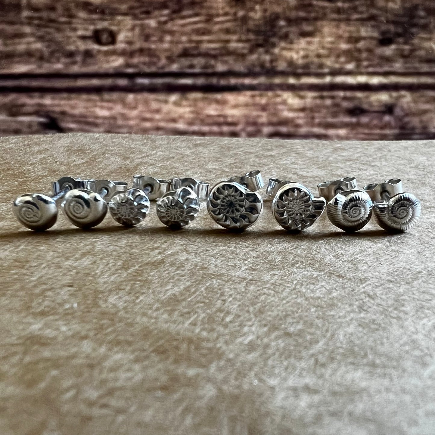 Stud Earrings, Earrings, Small Dog Silver
