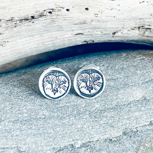 Athena Earrings, Earrings, Small Dog Silver