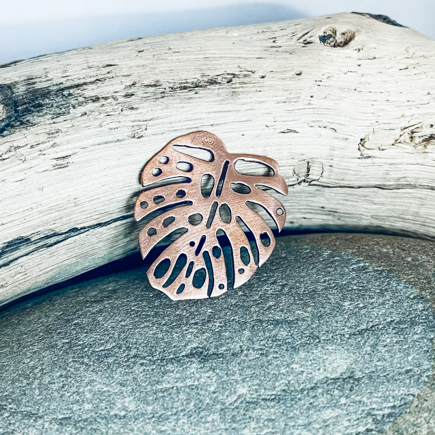 Monstera Leaf Necklace