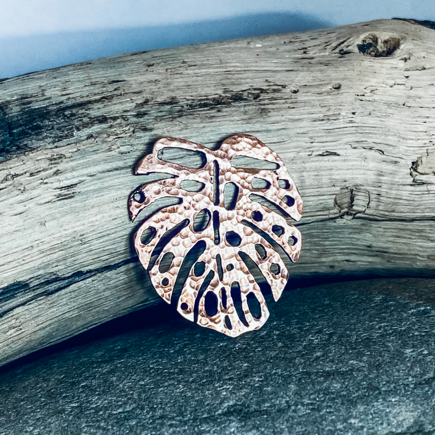Monstera Leaf Necklace