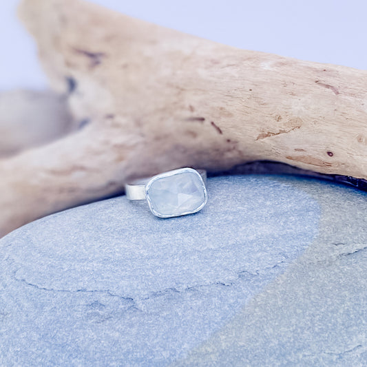 Chunky Moonstone Ring
