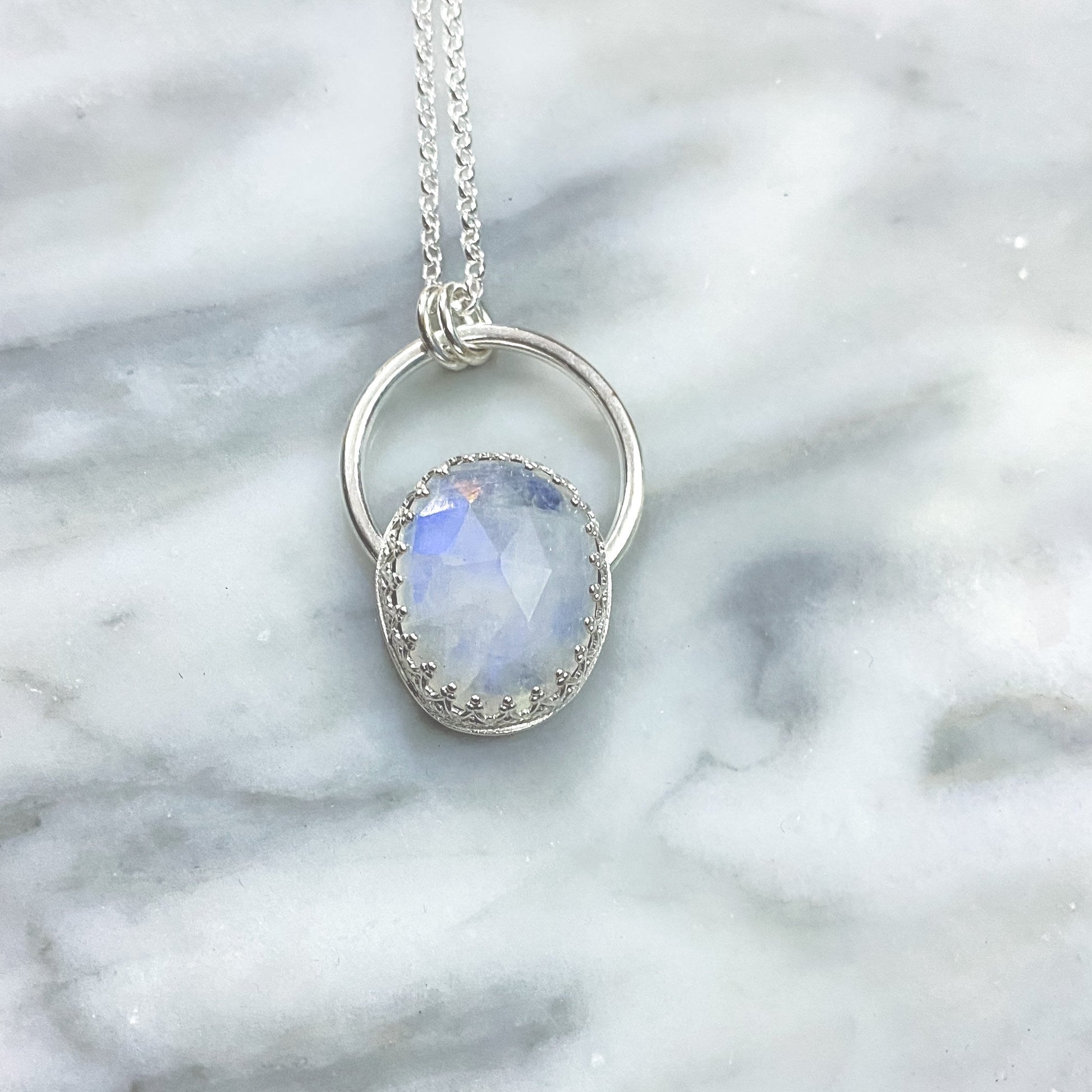 Juicy Gemstone Necklace, Necklace, Small Dog Silver