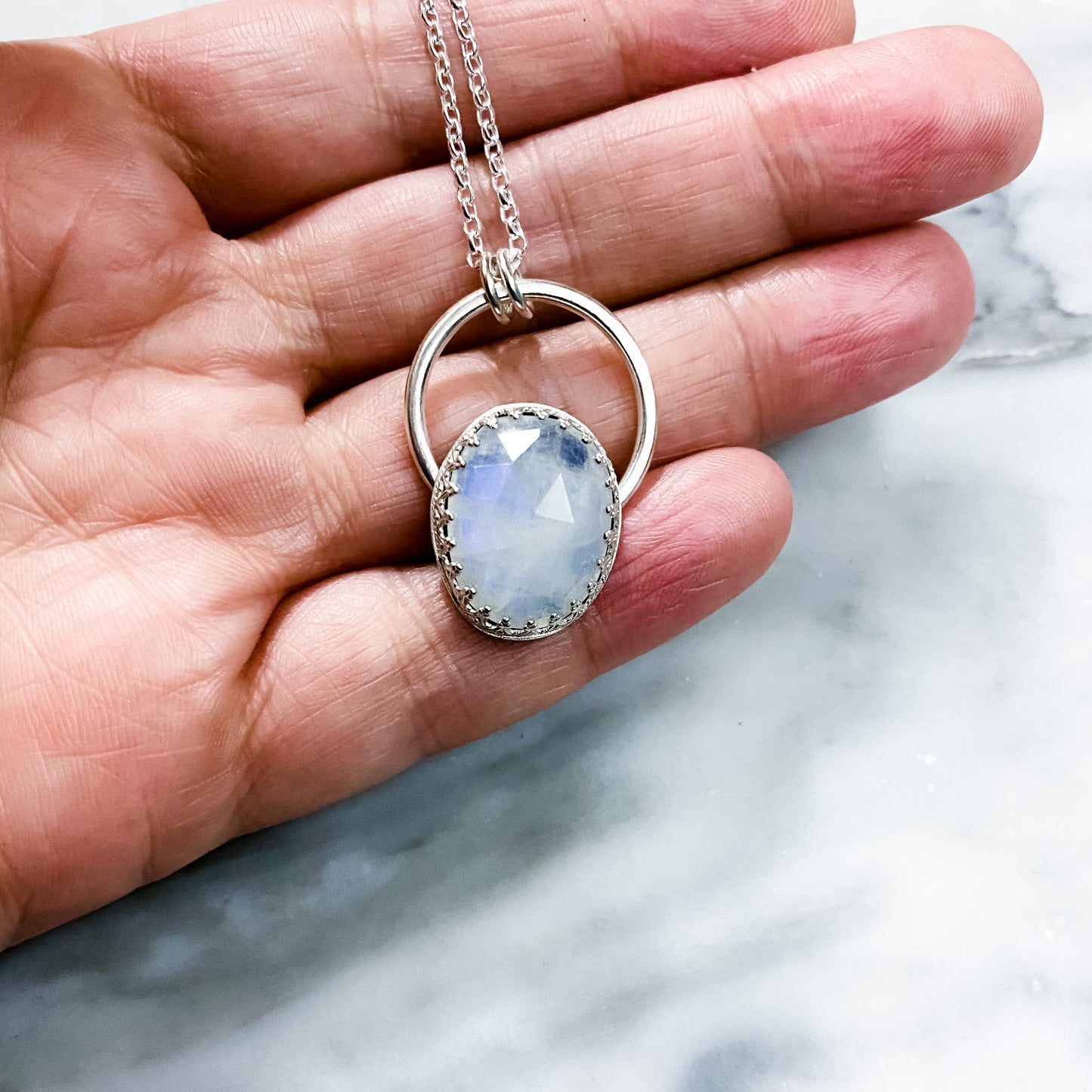 Juicy Gemstone Necklace, Necklace, Small Dog Silver