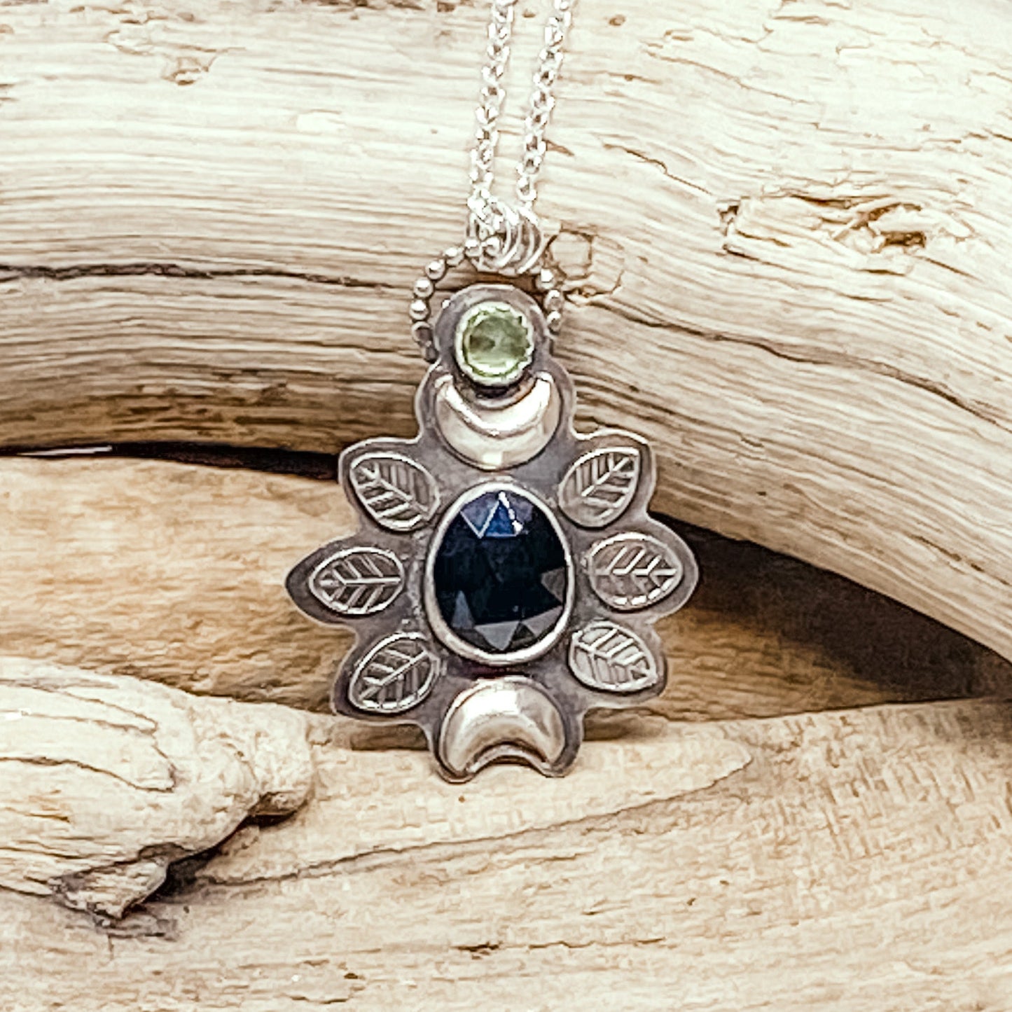 spinel & peridot