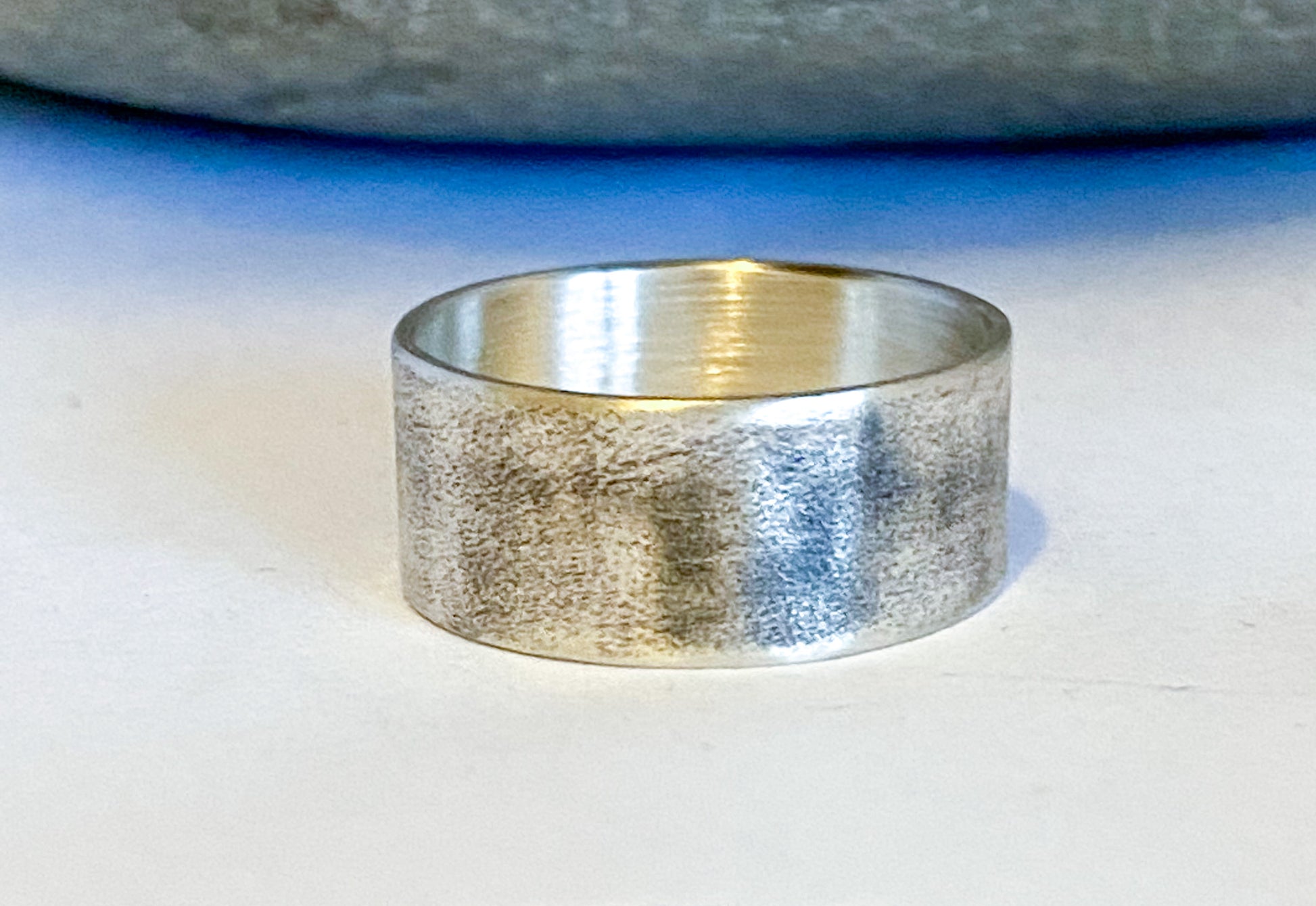 Textured Band, Rings, Small Dog Silver