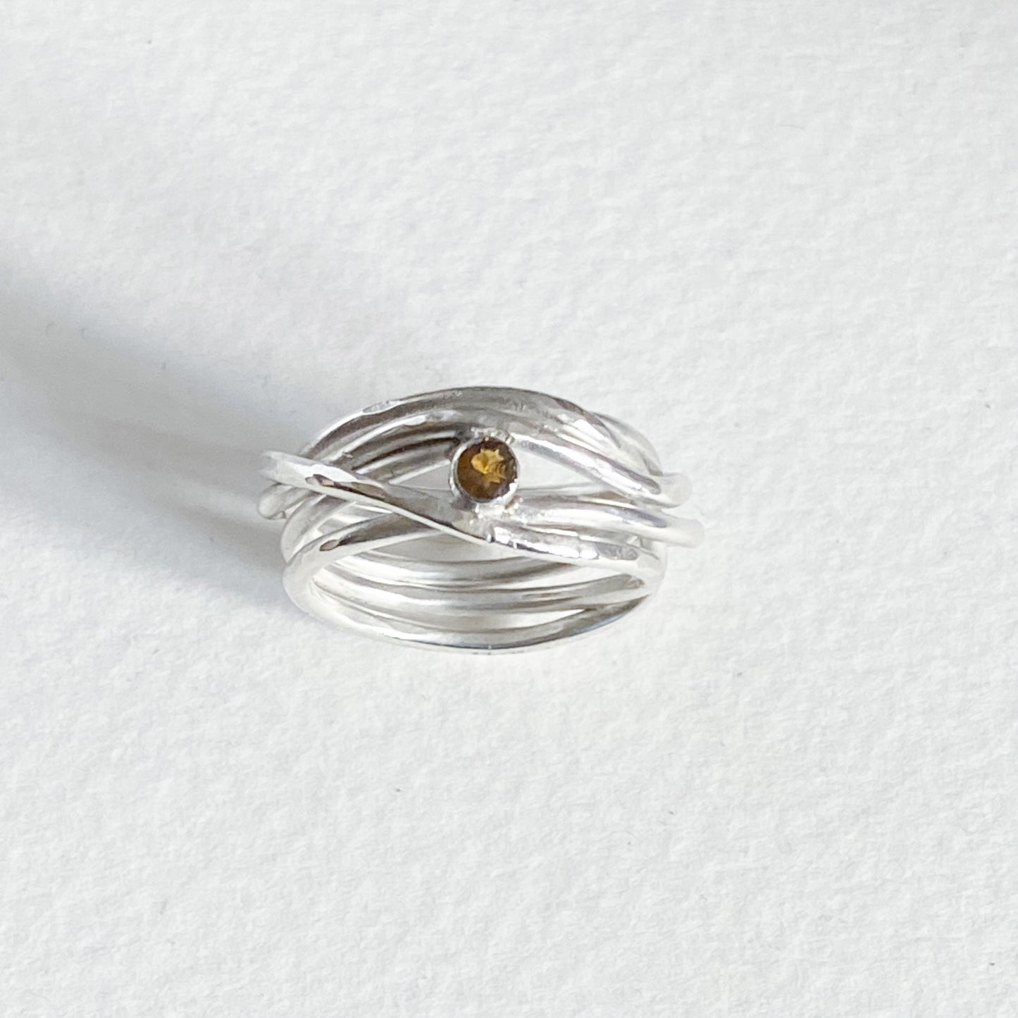 Spiral Tourmaline Ring