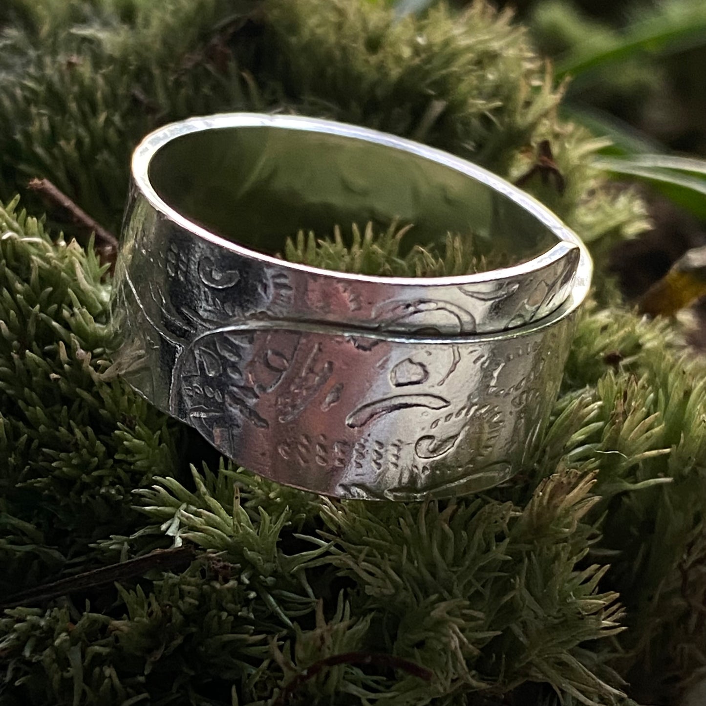 Patterned Wrap Rings