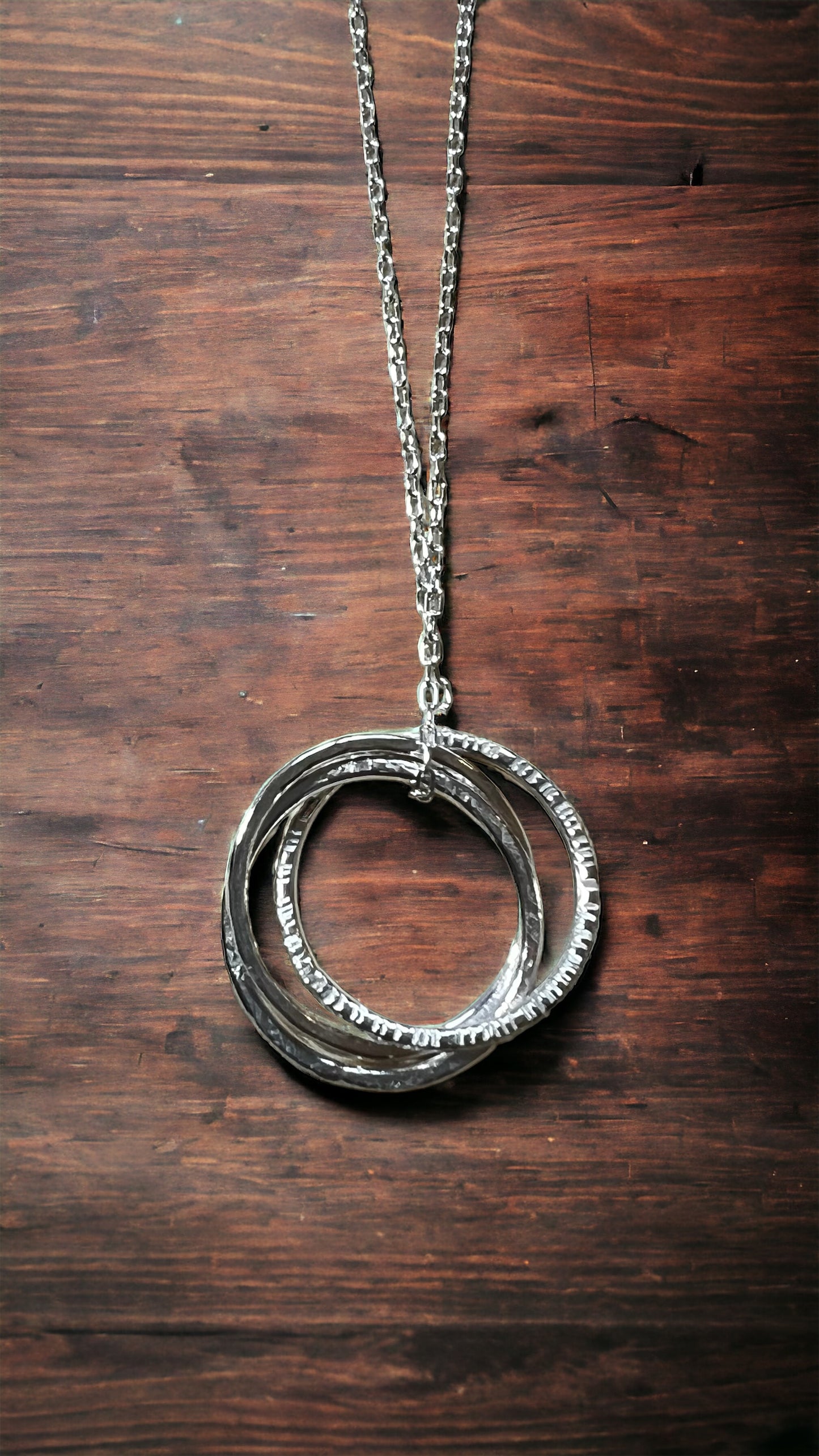 Silver Trilogy Necklace