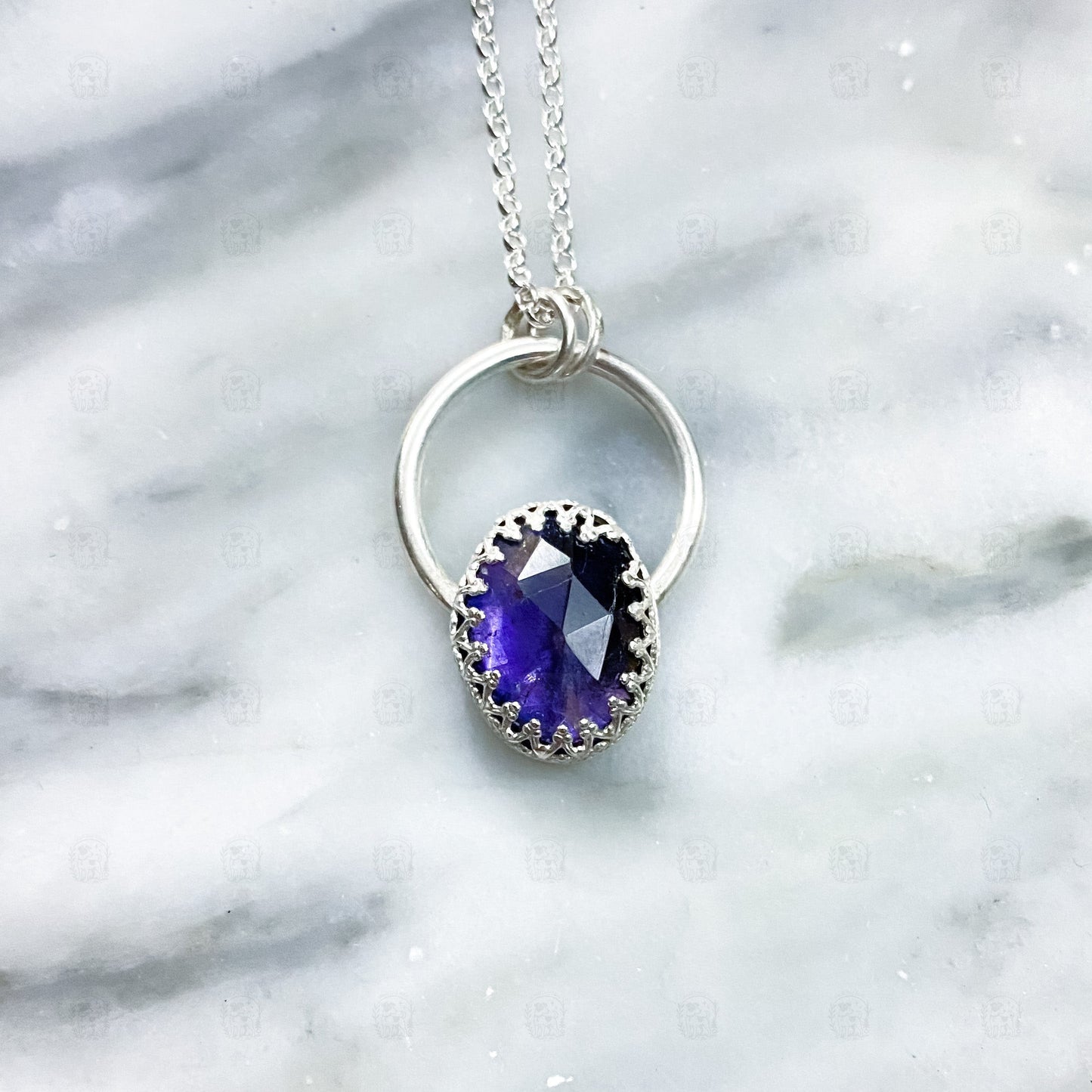 Juicy Gemstone Necklace, Necklace, Small Dog Silver