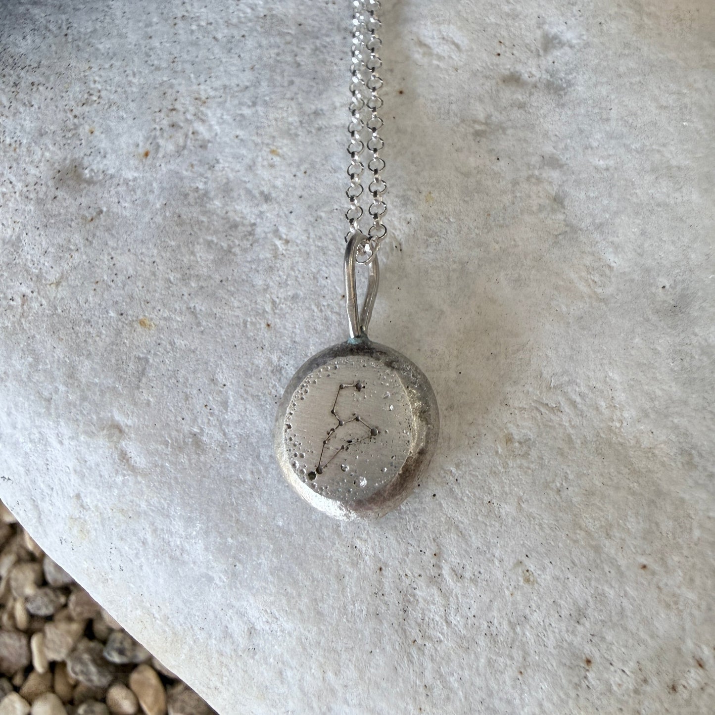 Zodiac Pebble Necklace