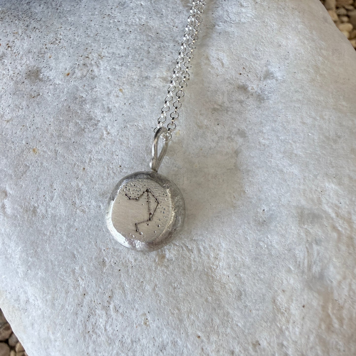 Zodiac Pebble Necklace