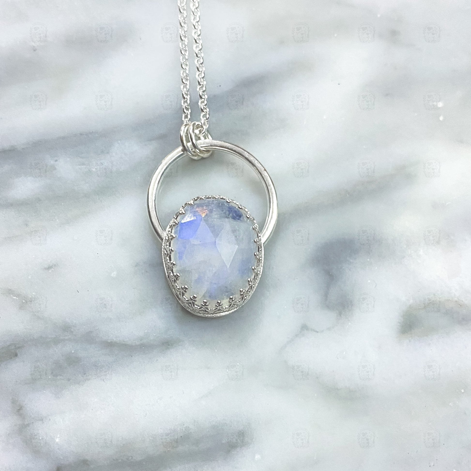 Juicy Gemstone Necklace, Necklace, Small Dog Silver