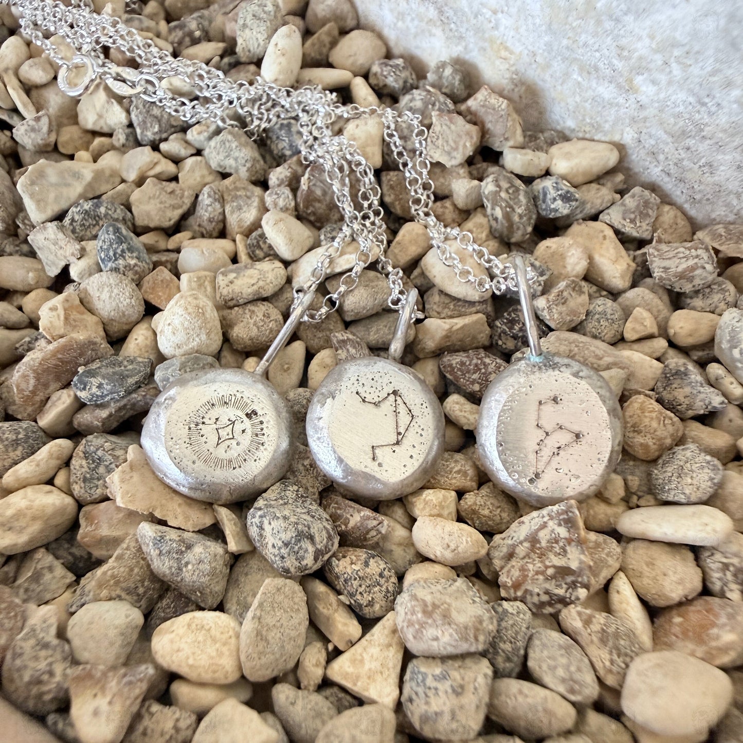 Zodiac Pebble Necklace