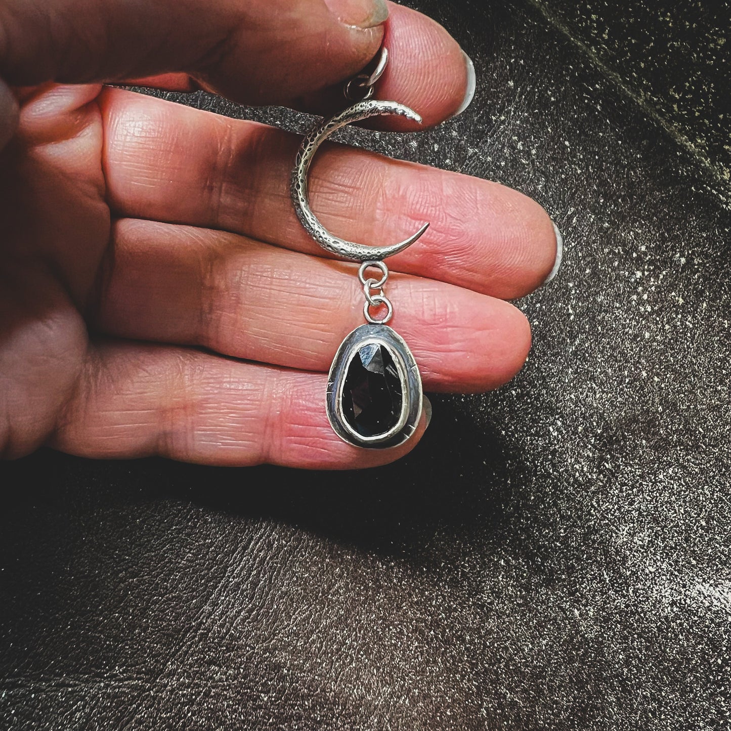 Sister Moon, Necklaces, Small Dog Silver