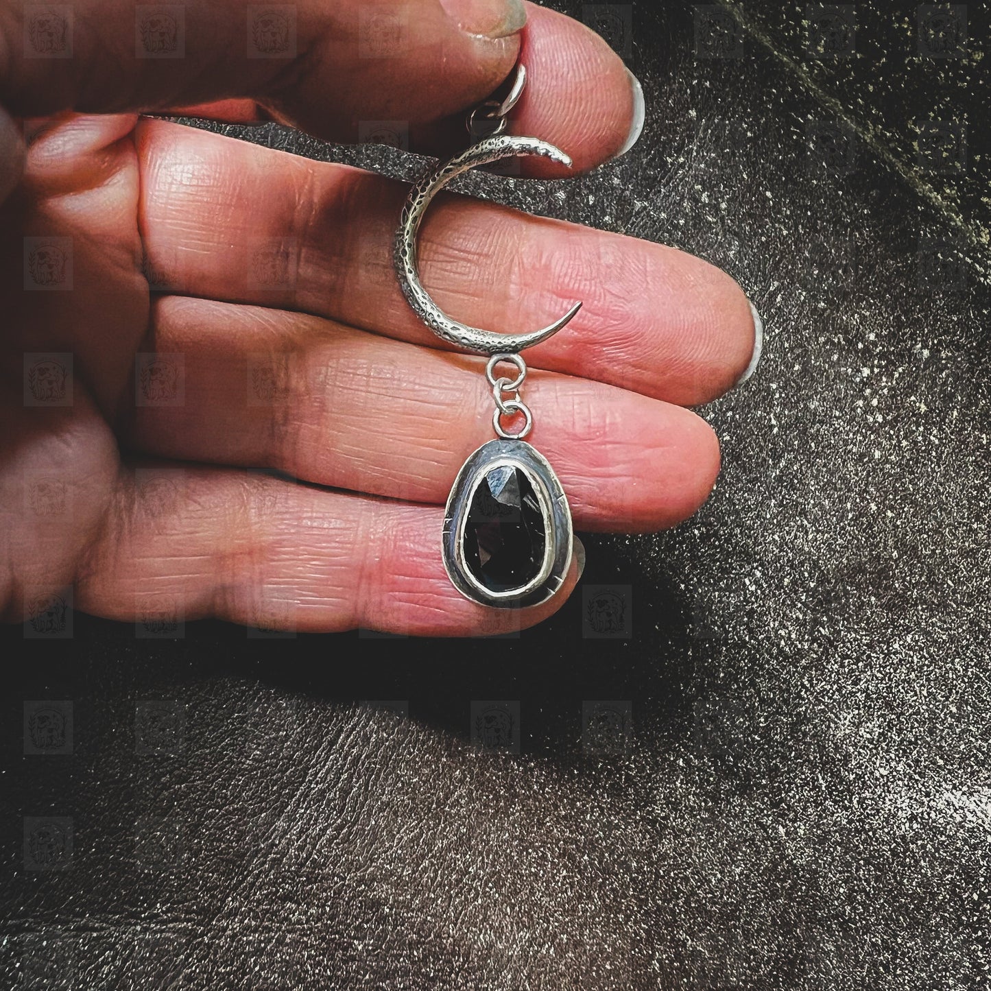 Sister Moon, Necklaces, Small Dog Silver