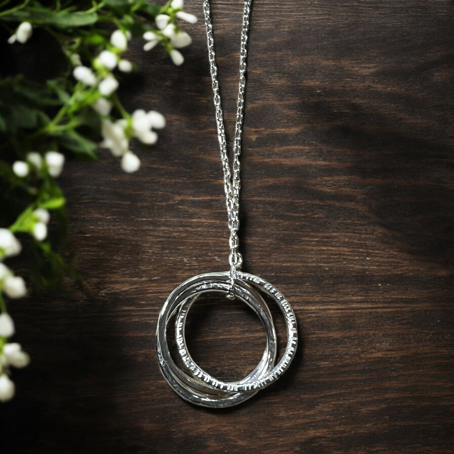 Silver Trilogy Necklace