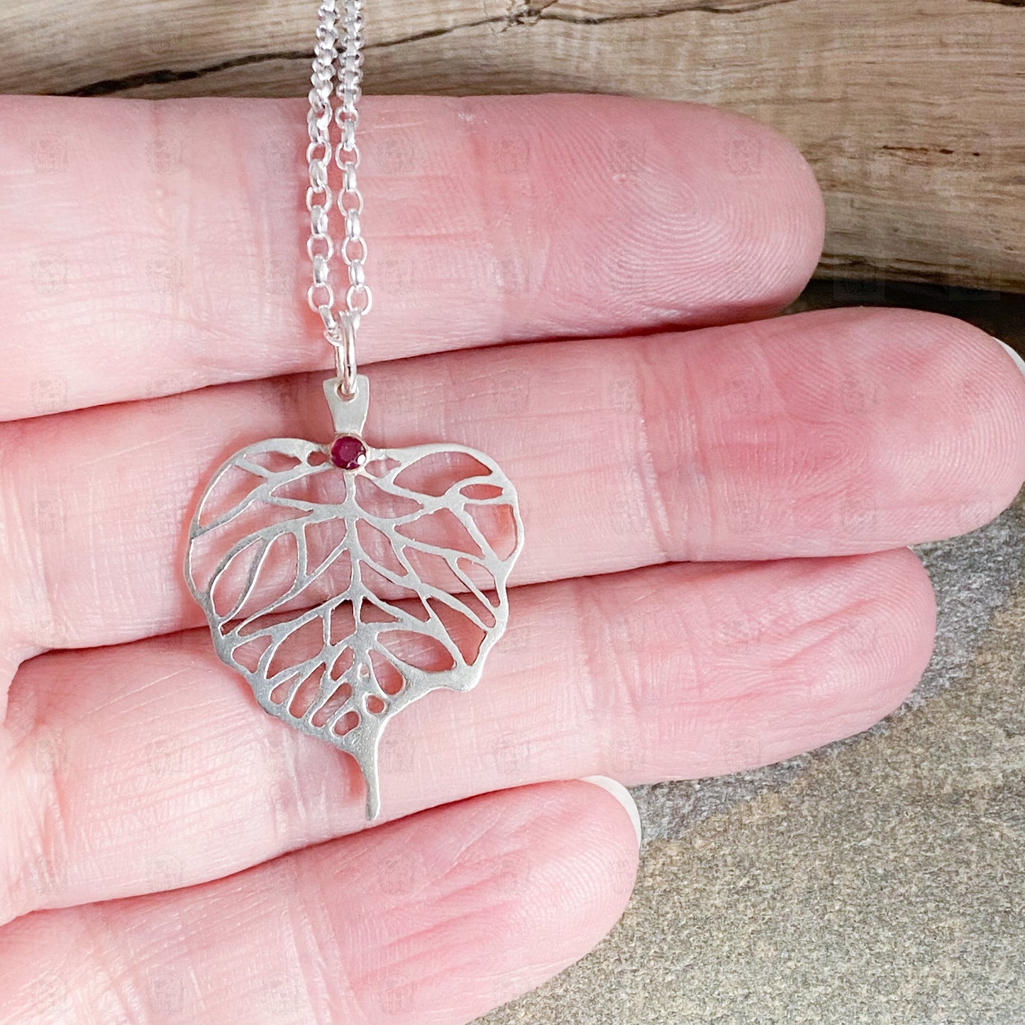 Skeleton Leaf Necklace