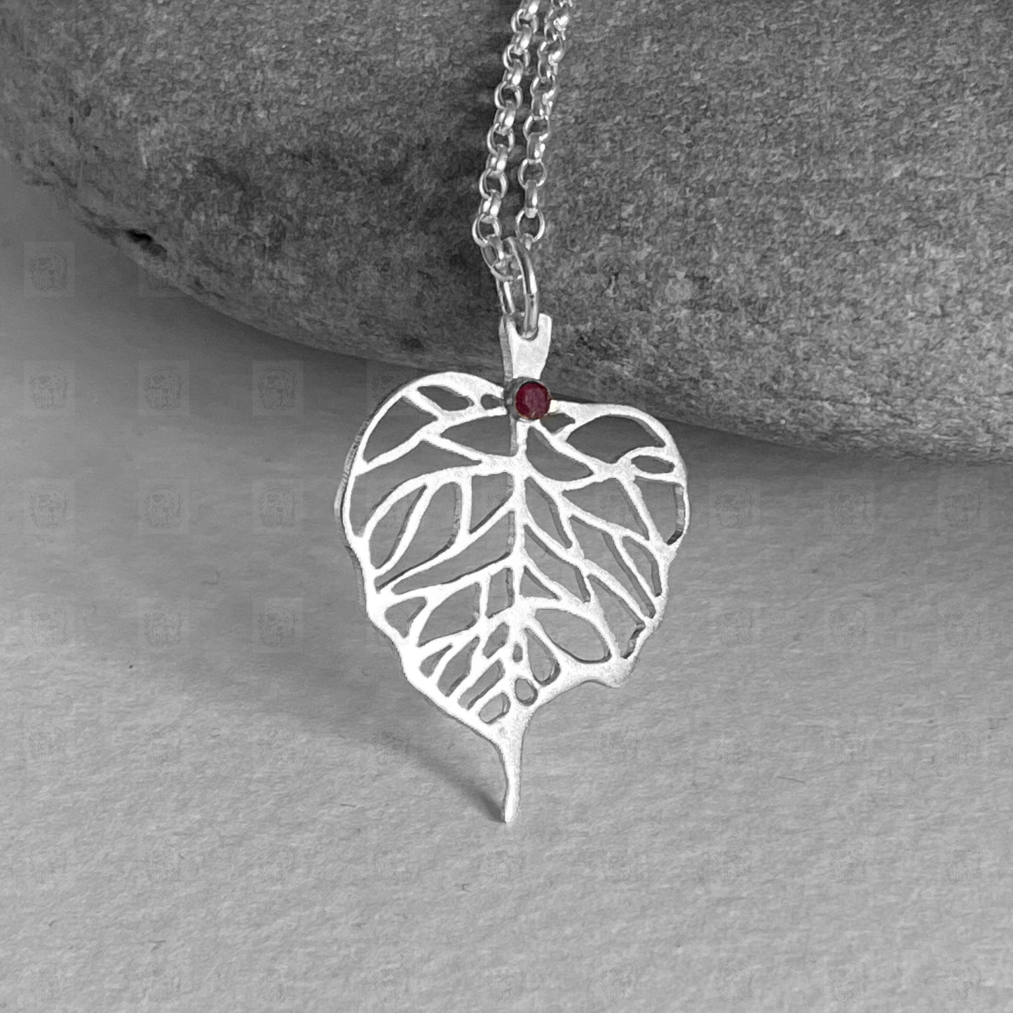 Skeleton Leaf Necklace