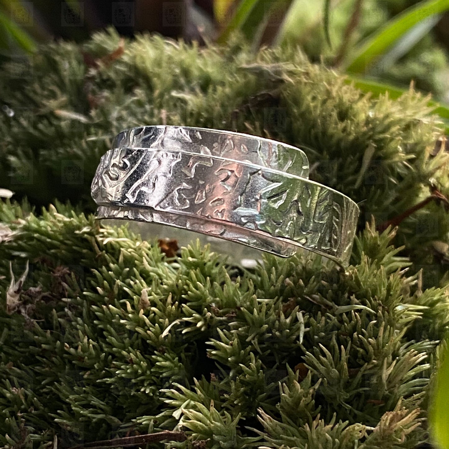 Patterned Wrap Rings