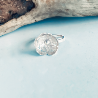 Blossom Ring, Rings, Small Dog Silver