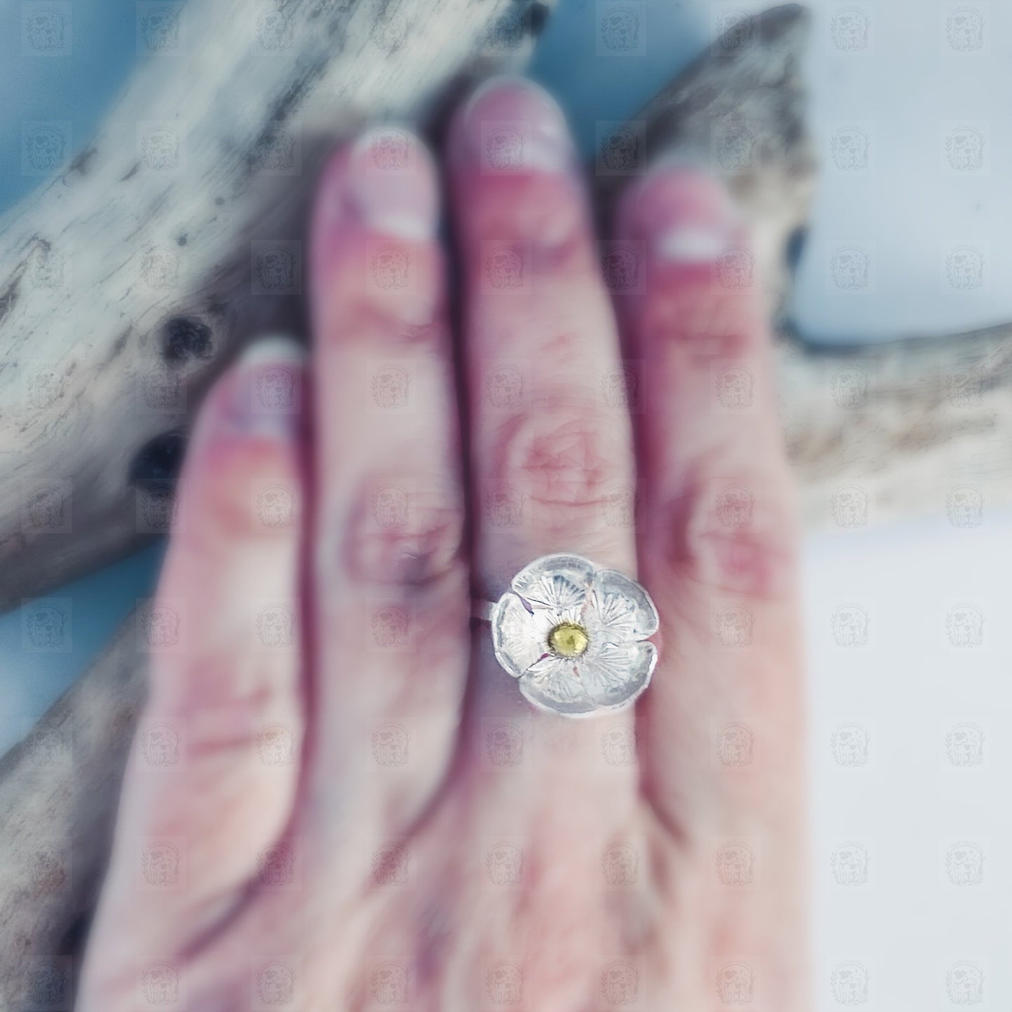 Blossom Ring, Rings, Small Dog Silver