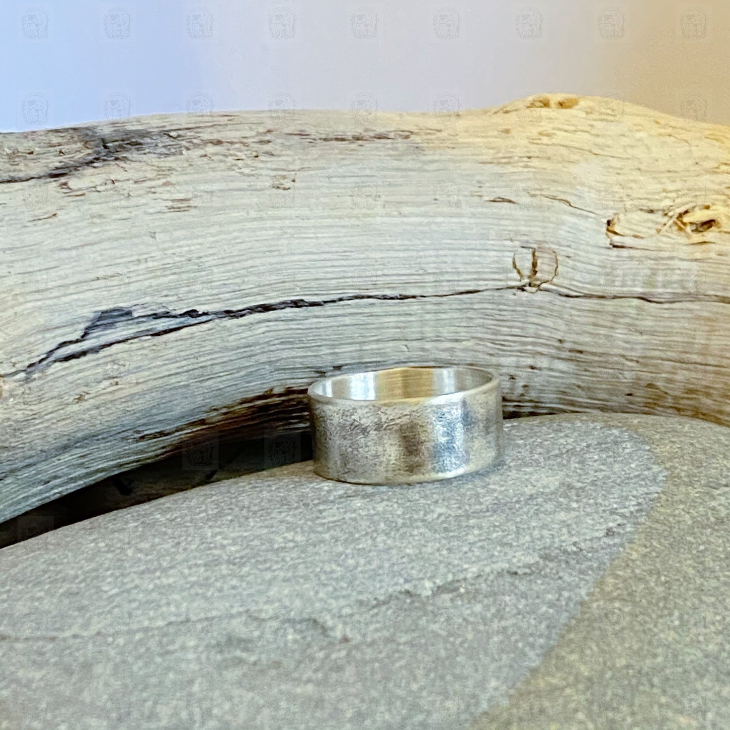 Textured Band, Rings, Small Dog Silver