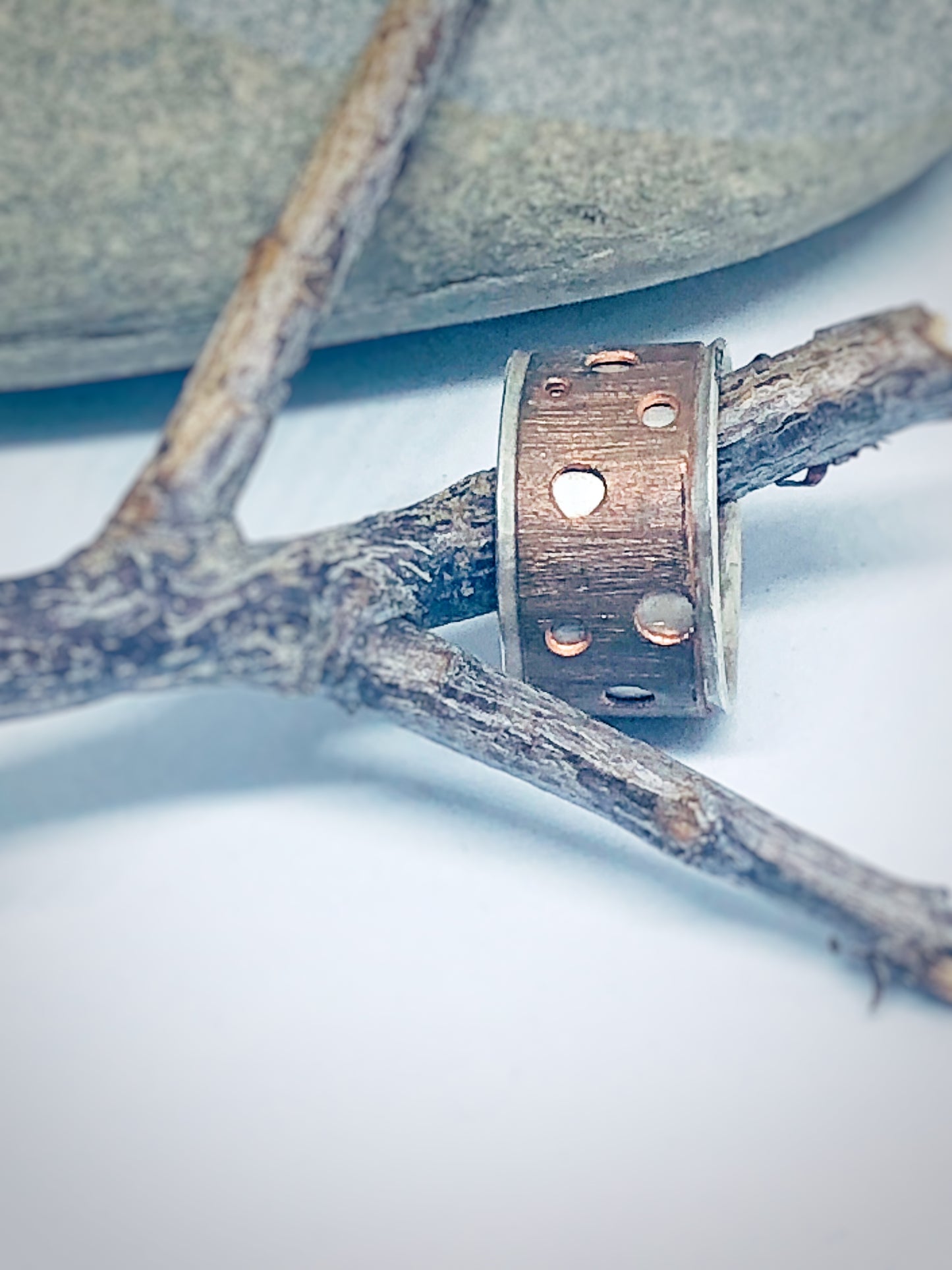 Copper Jacket - Sterling Silver and Copper Ring
