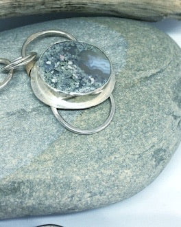 garden - sterling silver & agate bracelet