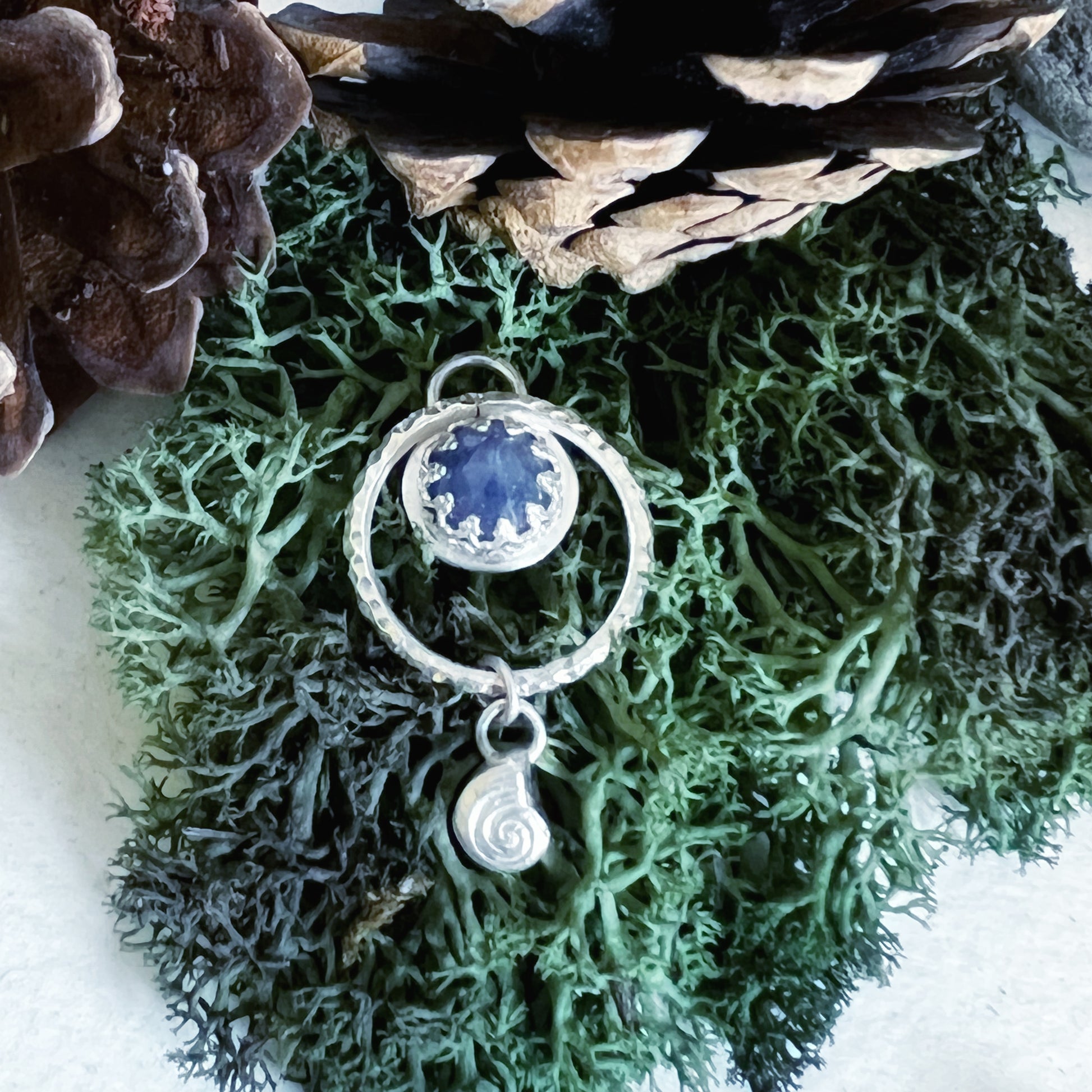 Mermaids Treasure Pendants, Necklace, Small Dog Silver
