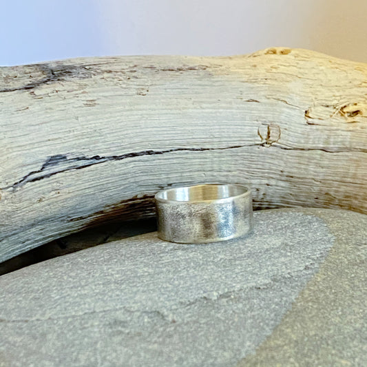 Textured Band, Rings, Small Dog Silver